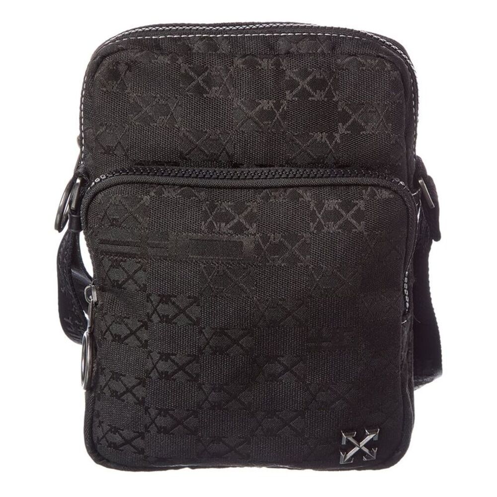 Off-White™ North/South Flight Multi Pocket Crossbody, Black